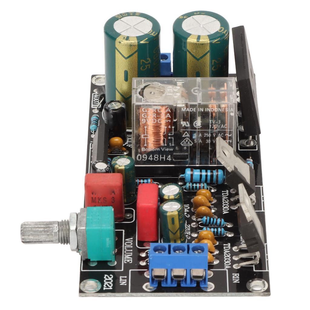 LM1875T Power Amplifier Board Professional Support 2.0 Stereo Dual Channel System Volume Adjustment Power Amp Module