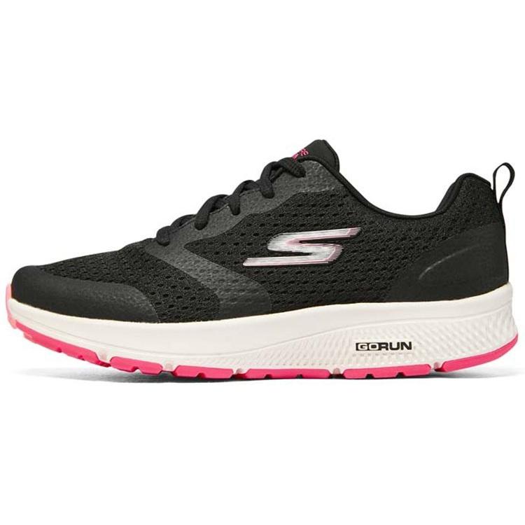 (WMNS) Skechers Go Run Consistent Black White Pink Women s 128277-BKPK EU 35