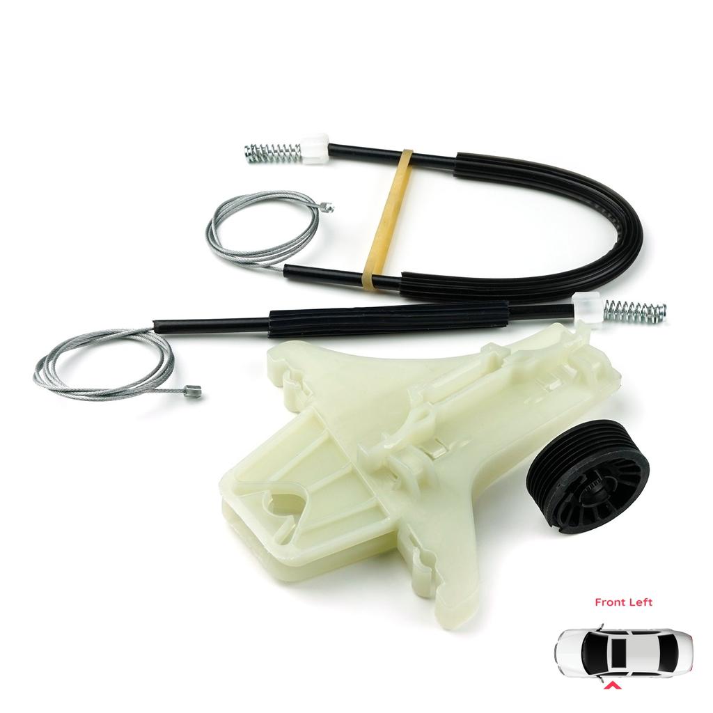 BWR5080 Window Regulator Repair Kit Front Left for VW Amarok MK1 2H 2010-2022 4-Door Pickup 2H0837401
