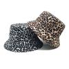 Classic Leopard Print Bucket Hat,Unisex Fashion Sunshade Fisherman Cap,Summer Sun Protection Panama Hat for Outdoor Beach Travel