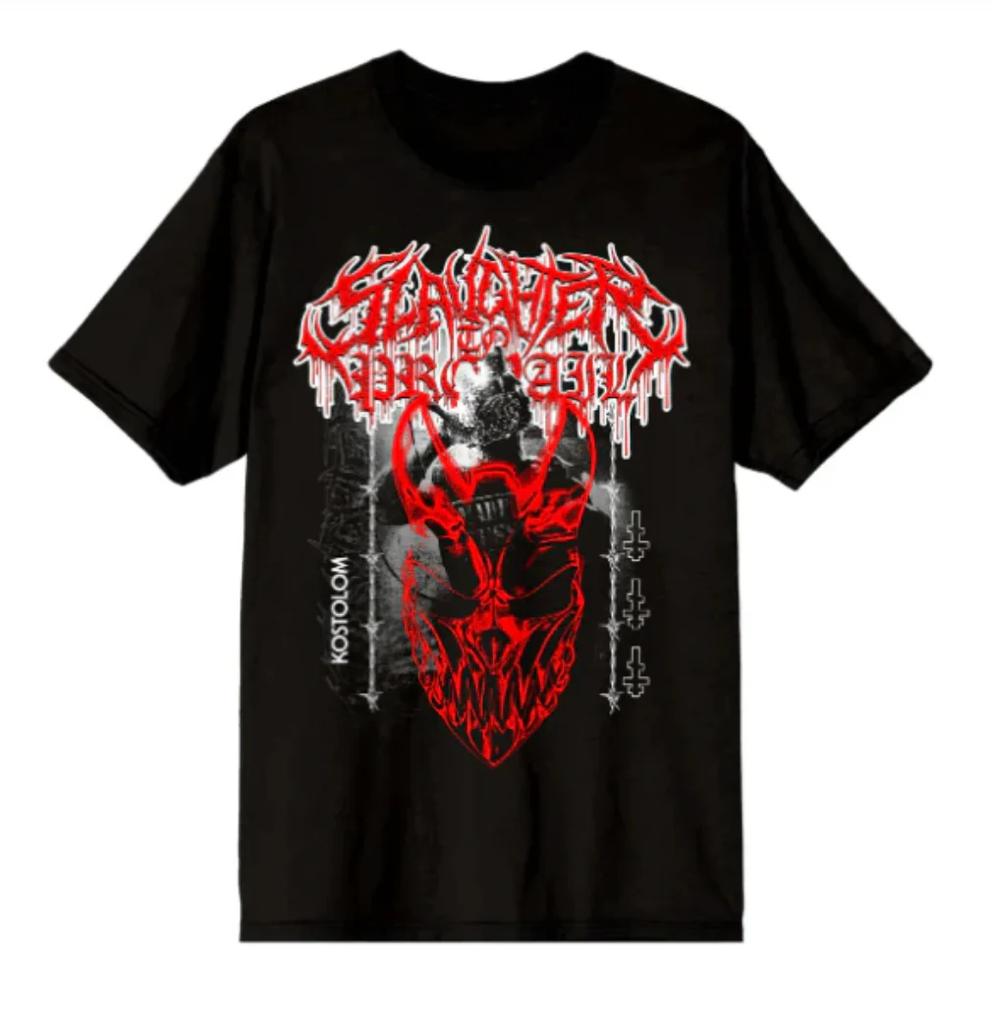 Slaughter To Prevail Logo Gear Casual TShirt Mens and Womens Luxury Brand Top 2026 New