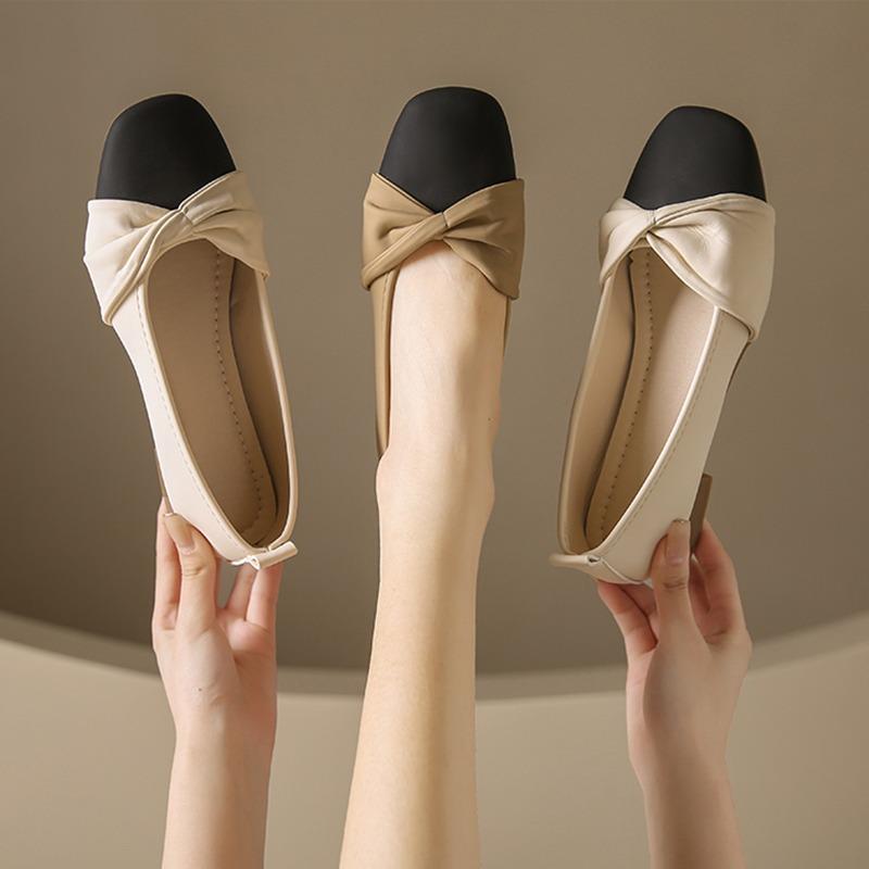 Mary Jane Late Evening Breeze Gentle Soft-soled Ladyshoes Single Shoes 2024 Spring and Autumn Versatile Flat-soled Casual Women's Shoes
