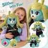 Plush Doll in Dress - Soft Stuffed Animal Toy for Girls and Kids