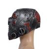 Punk Masque Helmet Halloween Cosplay Natural Latex Full Head Mask Steampunk Robot Masque Headgear Halloween Costume Props
