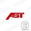 ABT Badge Emblem Front Hood Grille Sticker Decal Accessories For SEAT Hyundai Honda Skoda Fiat Abarth Q3 Q5 Metal Car Styling AL7