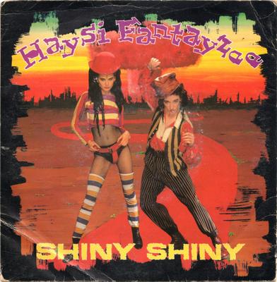 7inch Record HAYSI FANTAYZEE - Shiny Shiny RG106 Regard Records 1983 UK Pop Used