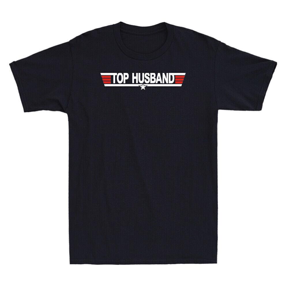 Top Husband Shirt Funny Husband Gift Men s Cotton Short Sleeve T-Shirt S разноцветный