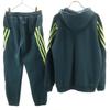 adidas Long sleeve sweat Zip hoodie Setup XL/M Navy system Men's Used