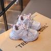 Girls Running Shoes Boys Sports Shoes Spring and Autumn New Sports Soft Sole Girls Children's Shoes Medium and Older Shoes