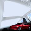 Sakura Garage Tesla Model 3 Sunshade for 2024 and Later Models (Highland) [A Must-have for Teslas] (White)