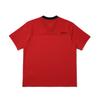 MALBON GOLF Hybrid Woven Short Sleeve Piste Red (Man)