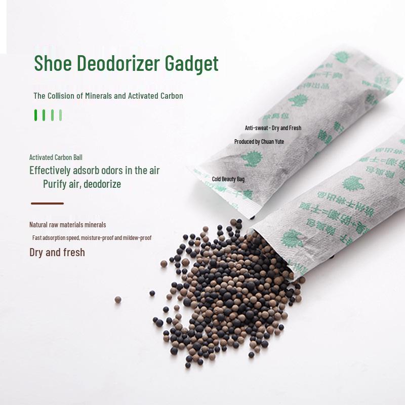 Universal Bamboo Charcoal Deodorizing Packets for Bags, Shoes, Cabinets, and Clothes