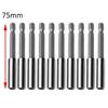10/1pcs Magnetic Screwdriver Extension Hexagonal Handle Connecting Rod Steel Screwdrivers Bit Holder Power Tools 60/75/100/150mm