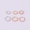 Piercing Hoop Earring Small Hoop Nose Septum Ring Piercing Silver Ear Bone Ring