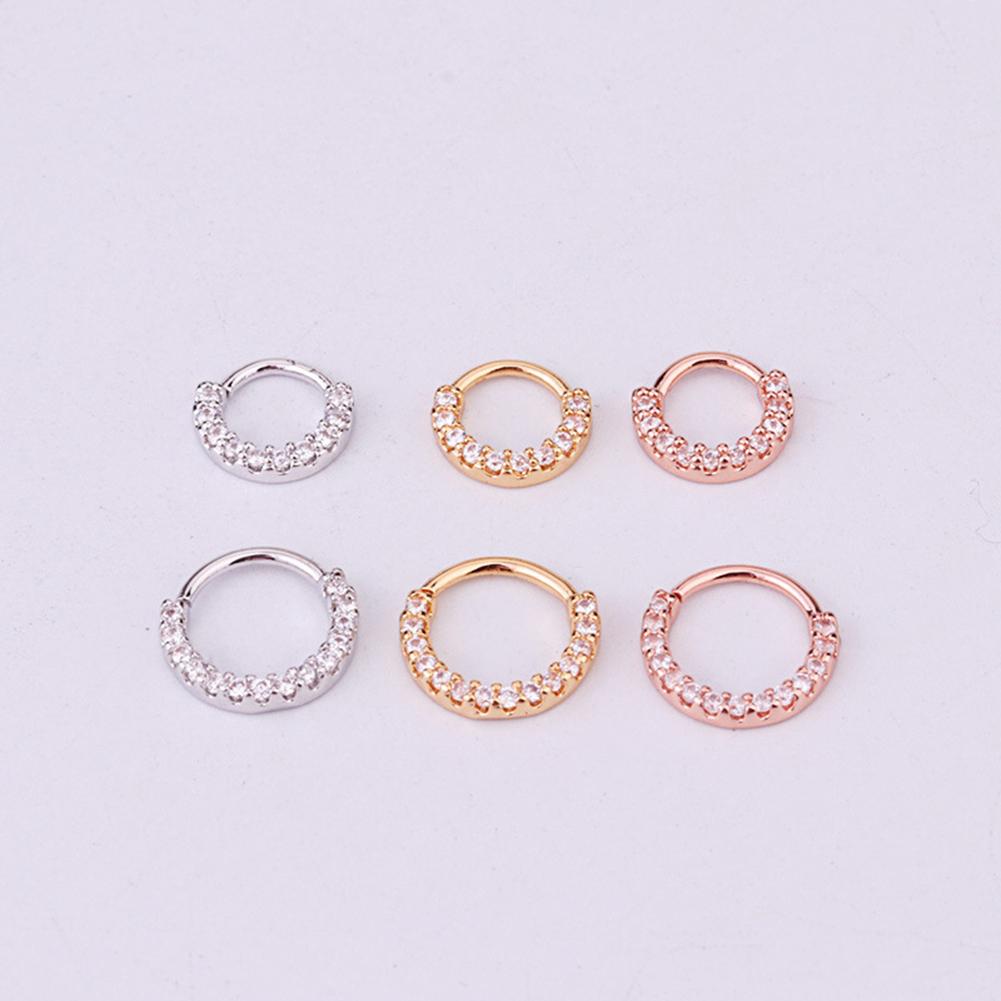 Piercing Hoop Earring Small Hoop Nose Septum Ring Piercing Silver Ear Bone Ring