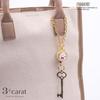 PEANUTS Reel 6 Snoopy Popular Gift and [Three Carat] Keychain, Types, Keychain, Goods, (Strawberry Snoopy)