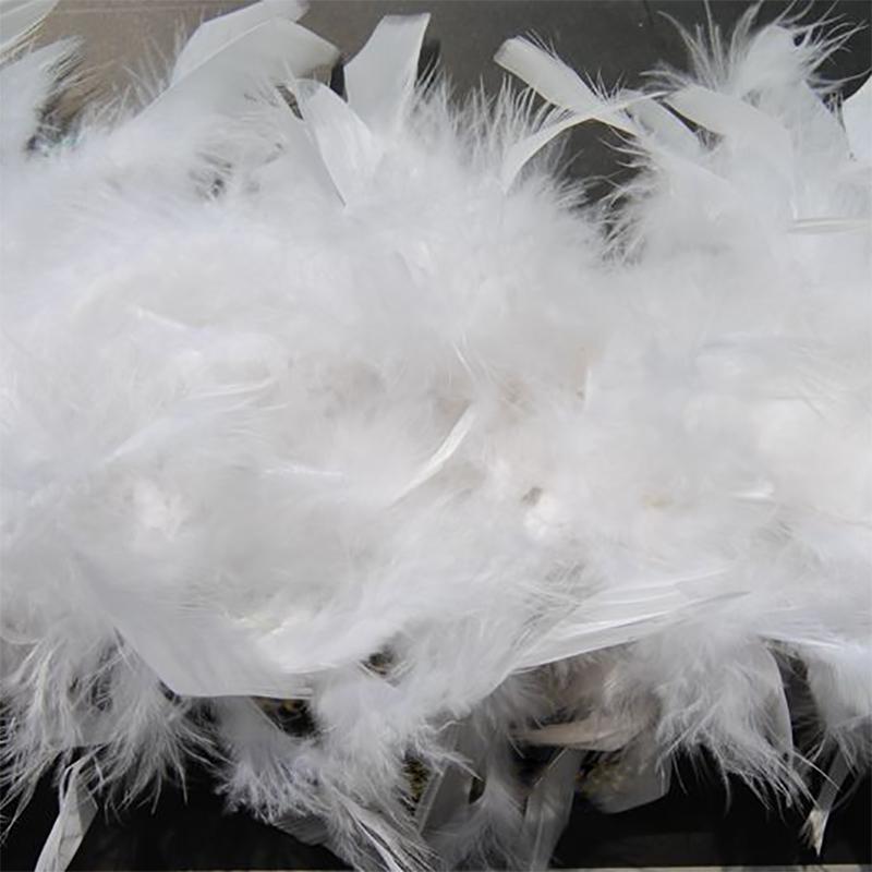 DIY 2 Yards Ostrich Feathers Boas Tuekey Marabou Plume Boa Multiple Styles for Wedding Dress Decoration White Plumage Shawl Tapes