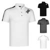 Mens Golf Polo Shirt Short Sleeve Breathable Loose Fit Bamboo Fiber Outdoor Casual Wear