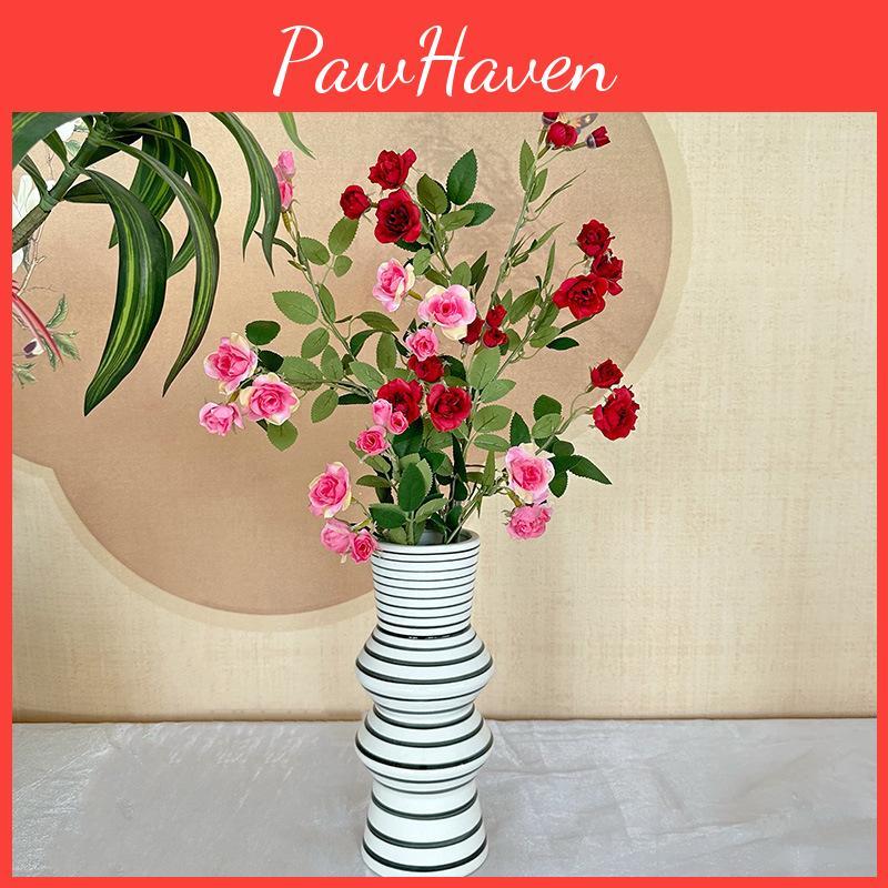 Artificial Flower Mini Rose Wedding Hotel Restaurant Desktop Decoration Ornament