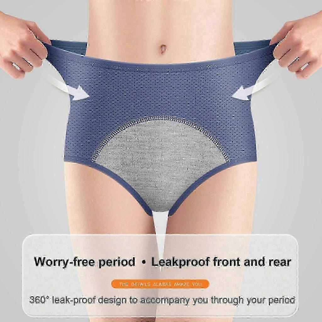 Women's Incontinence Panties - 8 Pack Everdries Leakproof Underwear_c*