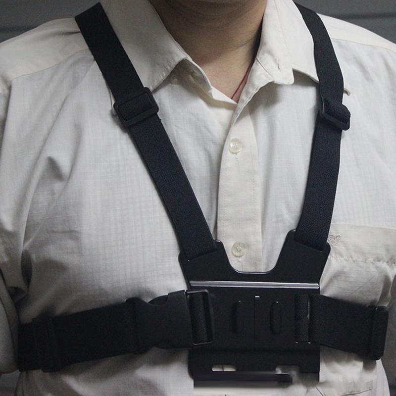 Vamson For Iphone 13 14 Samsung Huawei Chest Strap Belt Body Harness Phone Clip Mount For Insta360 For Gopro Hero 11 10 9 8 7