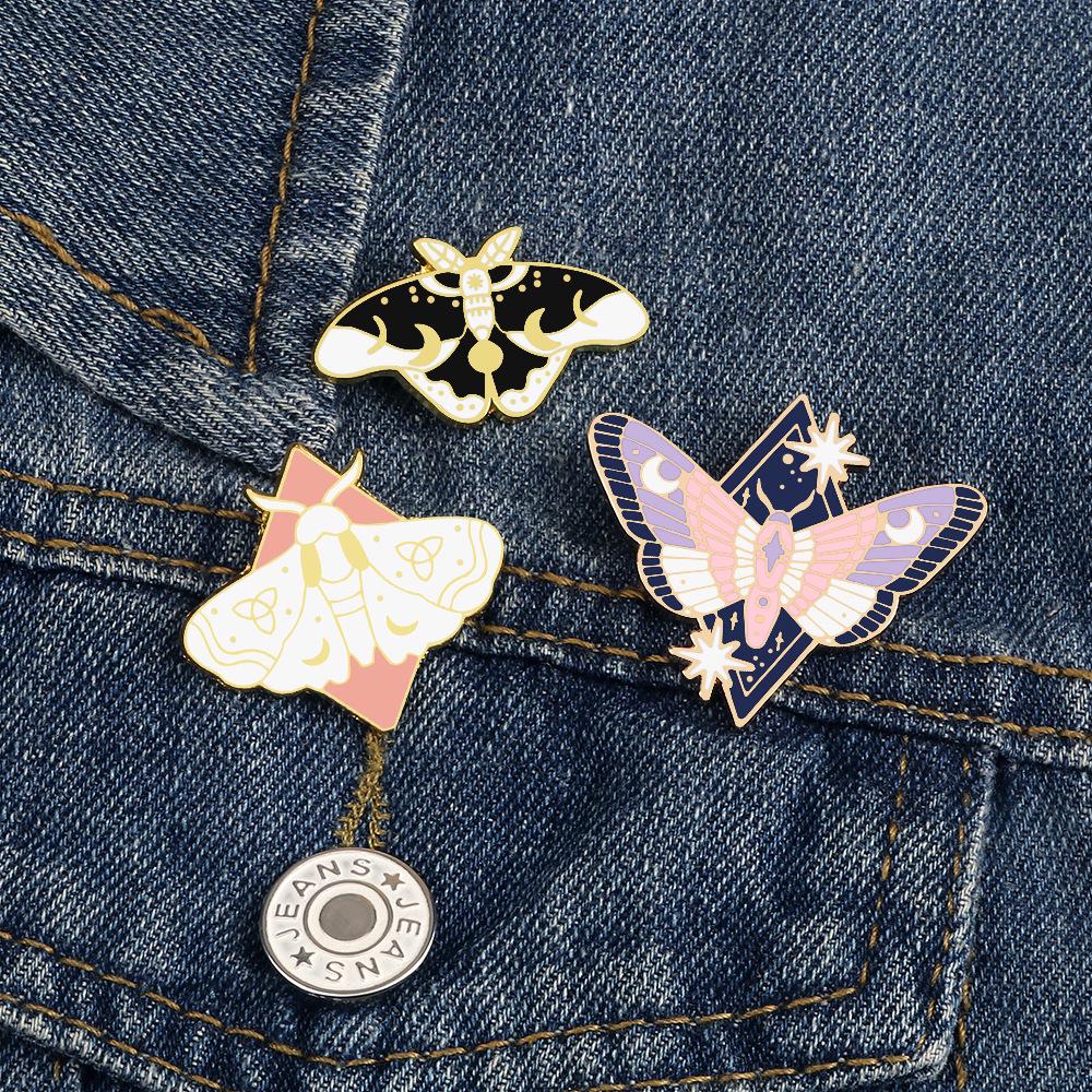Colorful Butterfly Brooch: Exquisite Metal Pin for Clothes, Bags, and Corsage Accessories