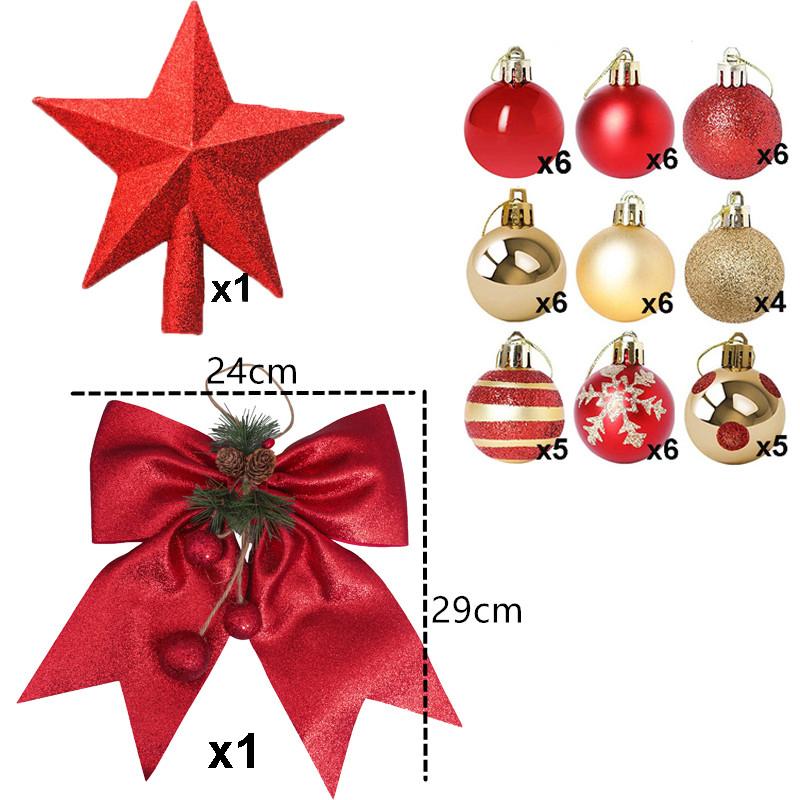 Christmas Tree Decorations Set Christmas Ornaments Hanging Home Decor Living Room Shop New Year Party Holiday Hat Dropshipping