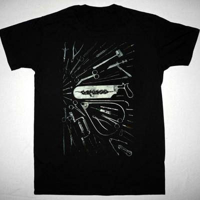 Carcass Verktøy i Faget T-skjorte Topper T-skjorte Kortermet Bomull Svart Størrelse S Til 4XL
