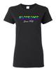 Ladies Awesome Since 1982 Colorful Happy Birthday Gift Funny DT T-Shirt Tee Unisex T-Shirt