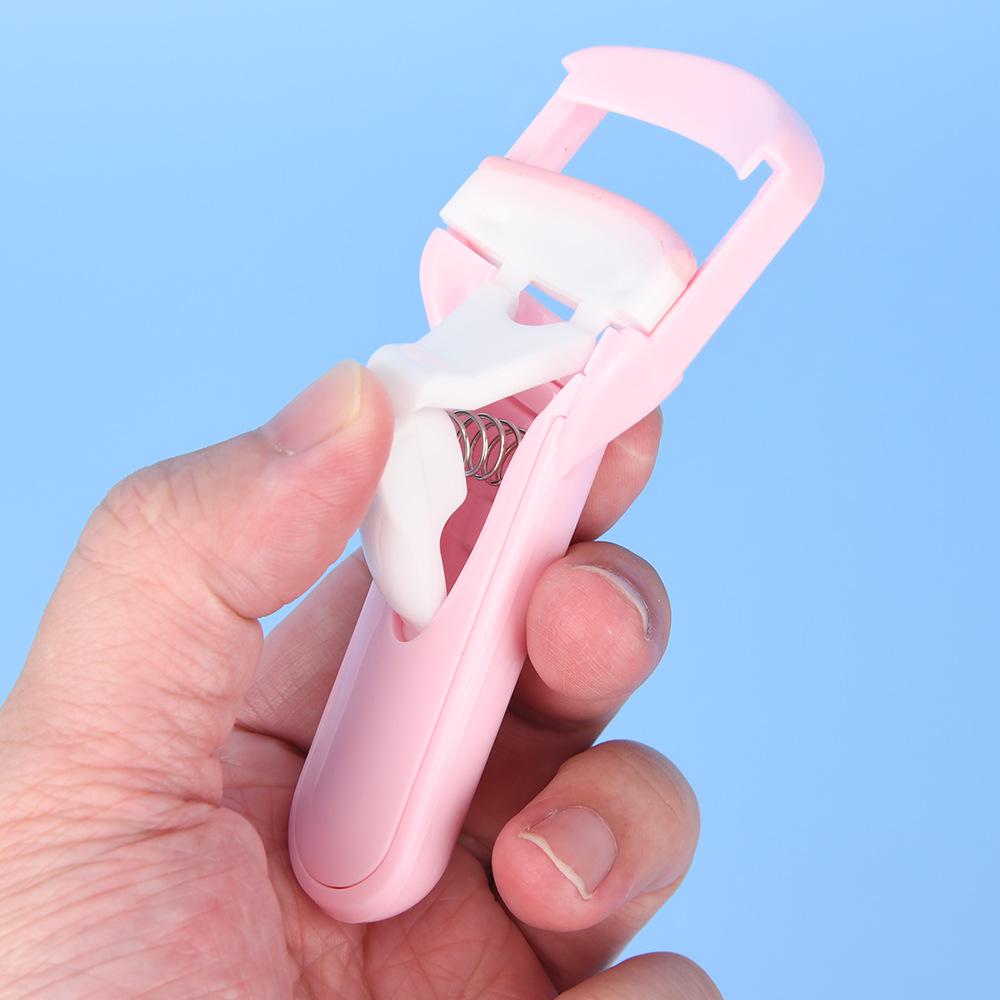 

Портативный пластиковый пресс для завивки ресниц - Дизайн без защипов для легкой завивки