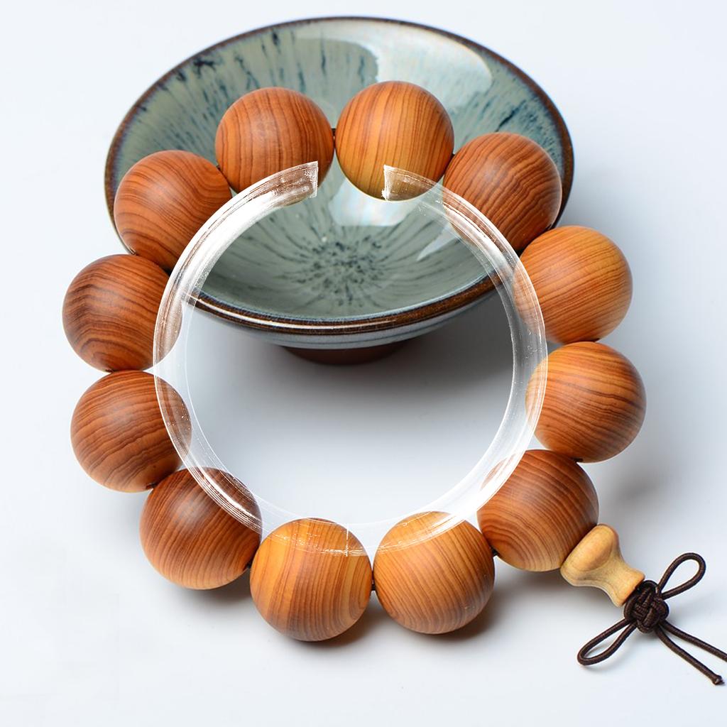 Bracelet Support Ring Transparent Card Binders Beaded Holders Jewelry Rack Display Stand