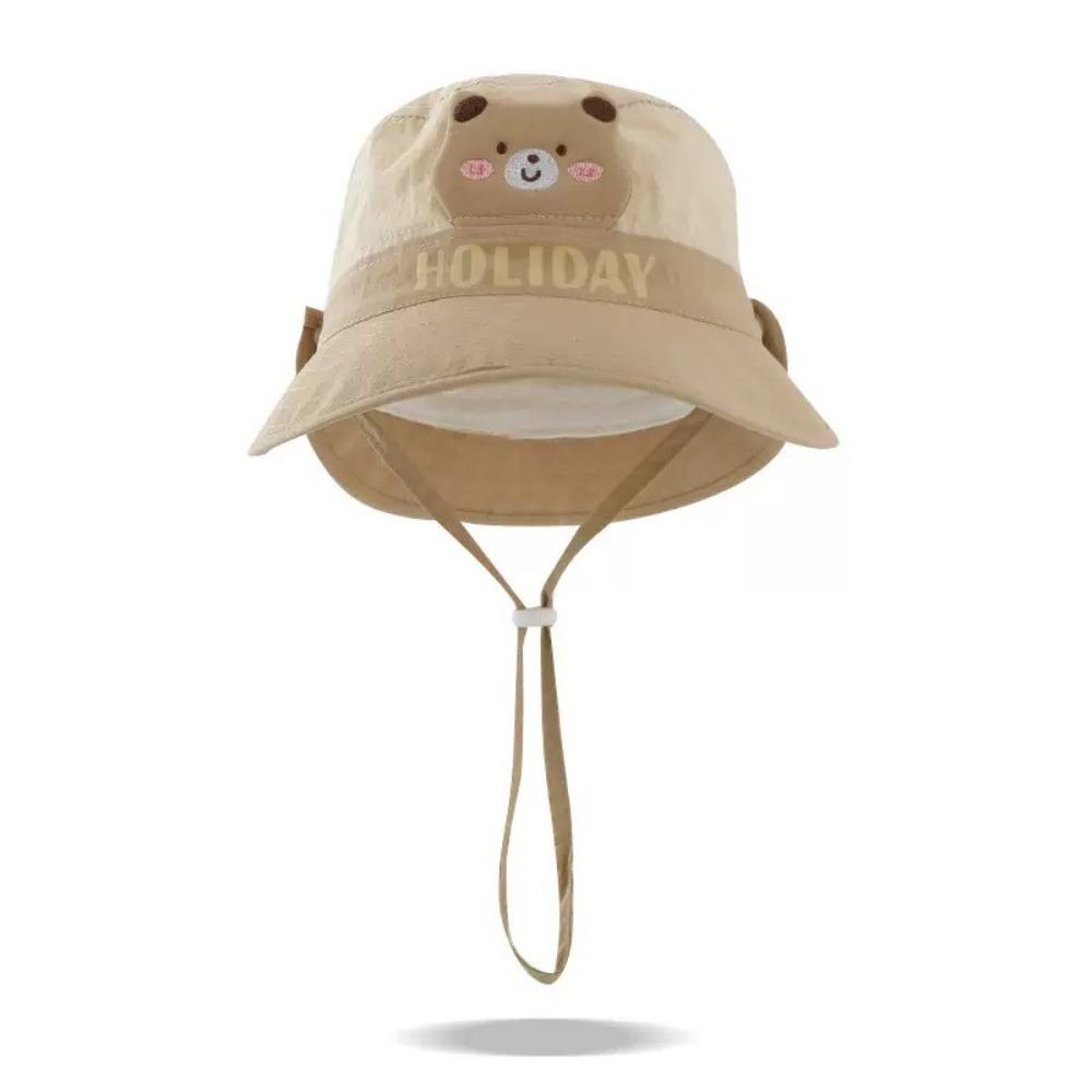 Quick-drying Kids Bucket Hat Sun Protection Shading Hat Fahion Sun Cap  Boys Girls