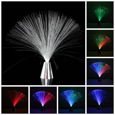 Wedding Holiday Decoration Beautiful Star LED Light Starry Multi Color Changing Fiber Optic Lamp