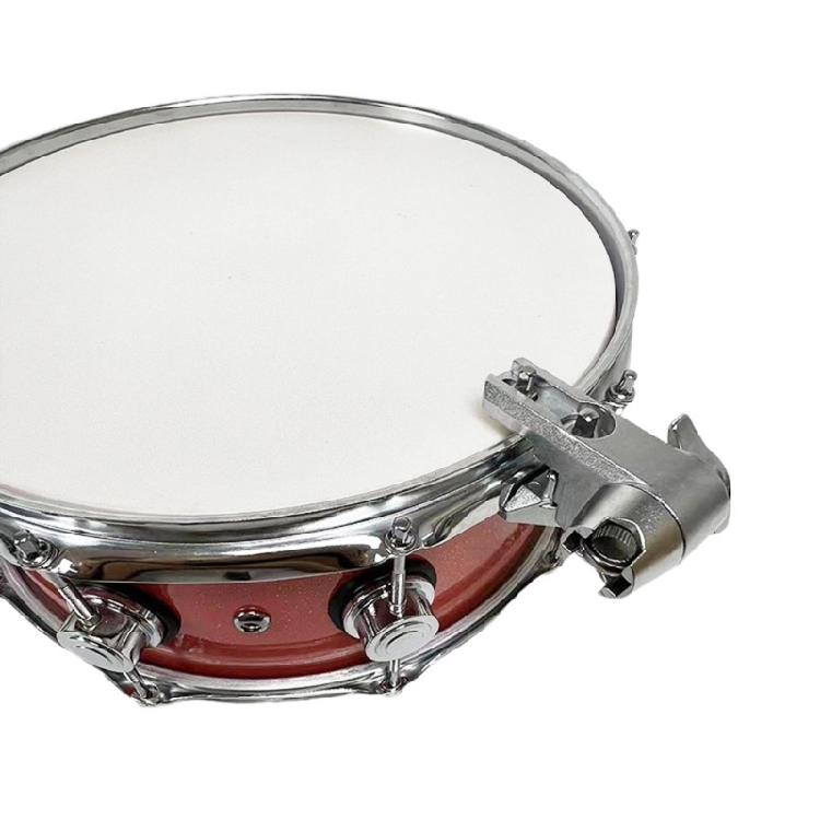 Professional Metal Drum Mount Rack Attachment Drum Mount Clip Drum Clamp with Adjustable Grip for Performances Onstage