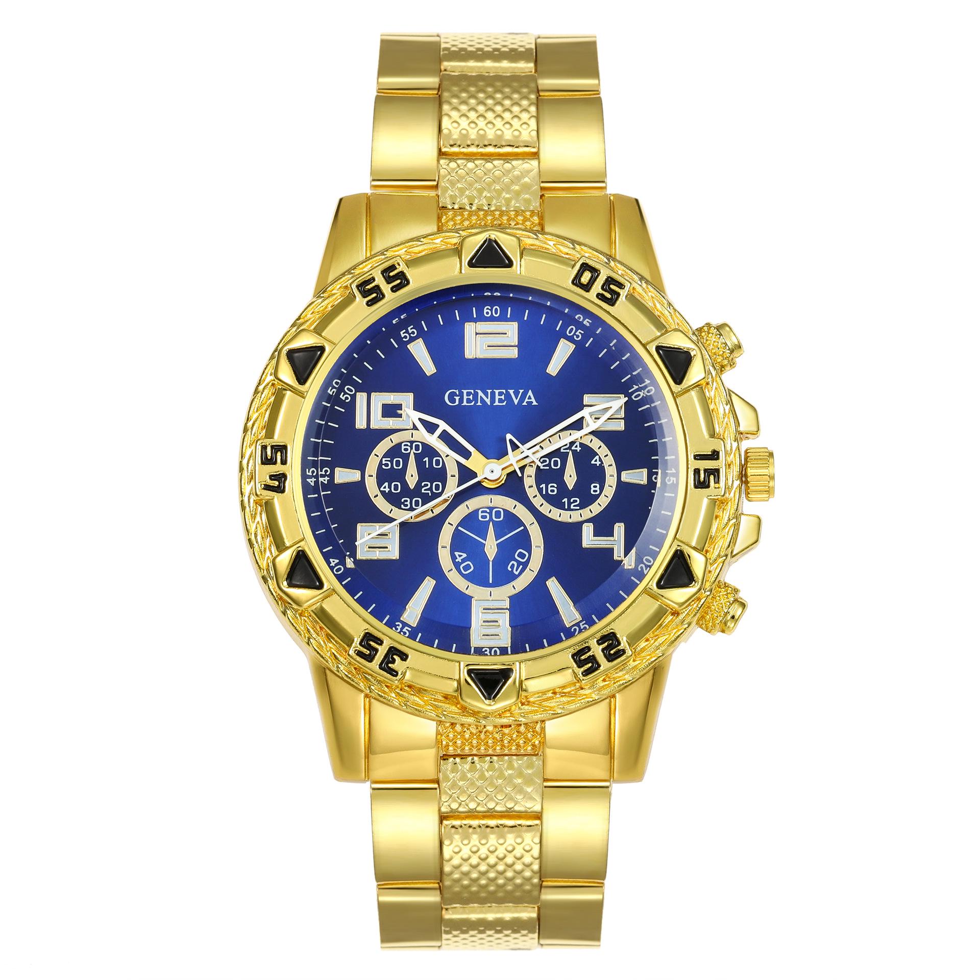 

Элегантный мужской набор часов: Коллекция Бизнес и Подарок высокого класса - Набор из 4 предметов Hot-selling In-stock