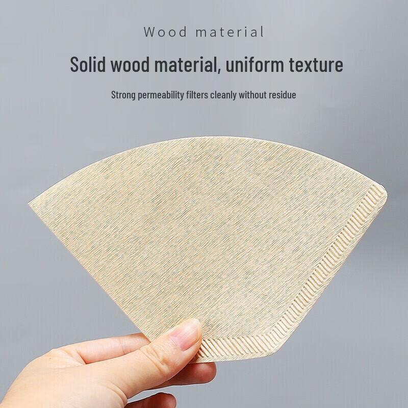 Mongdio Unbleached Virgin Wood Pulp Coffee Filter Papers