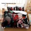 Anime Print Duvet Cover All Sizes Customizable for Fans BedroomHotHazbin Hotel Charlie Bedding Set 3PCS