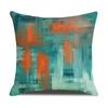 Abstract Color Pillowcase 45x45cm Retro Graffiti Print Cushion Cover Sofa Chair Polyester  Modern Room Home Decoration