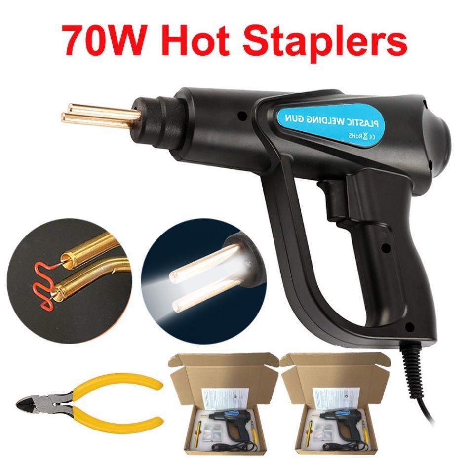 

Новинка 2023 года, 70 Вт, ремонтный сварочный аппарат, горячие степлеры, сварщики пластмасс, гаражный инструмент, степлер для ремонта автомобильного бампера, степлер, сварочный инструмент