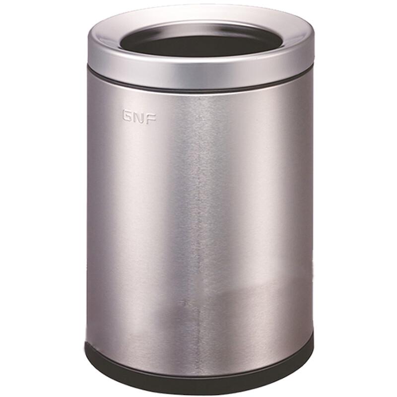 Round Stainless Steel Waste Bin
