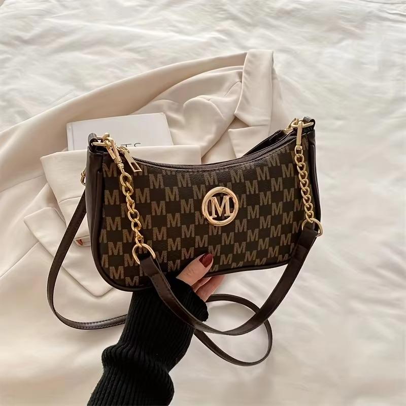 Vintage Style Handbag Crossbody Bag, Adjustable Strap Women Messenger Shoulder Bag, Sophisticated Accessory Tote Bag Party Purse