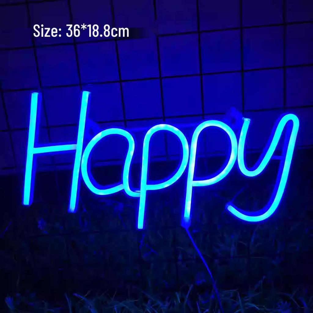 LED Neon Butterfly & Planet Wall Light - Decorative E-sports, Bar, and Photo Prop Night Light
