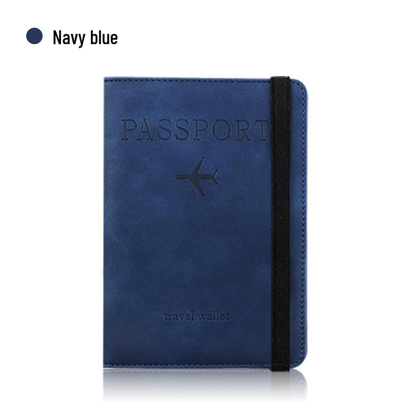 

Многокарточный держатель для паспорта из искусственной кожи с тисненым дизайном