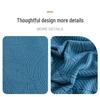 Plush Jacquard Skirted Sofa Cover, Elastic All-Season Fit, Dustproof Cushion Protector