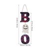 Halloween Wood Hanging Sign Decor BOO Door Sign Indoor Outdoor Family Decorations Lightweight Craftsmanship
