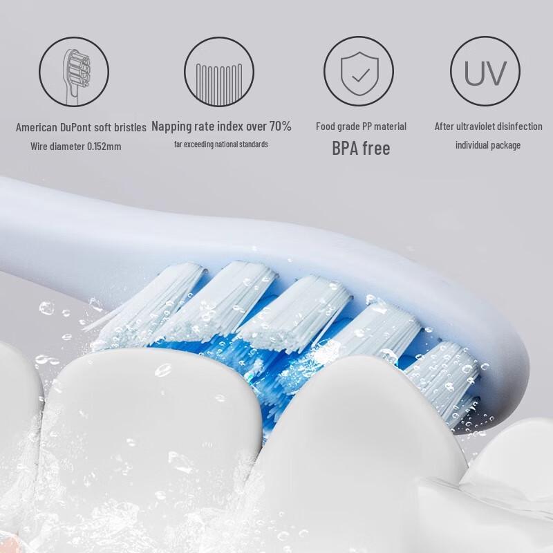 Avec Moi Electric Toothbrush Mini Replacement Brush Heads
