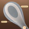 Durable Non Stick Rice Spoon,Silicone Rice Scooper,Stainless Steel Core,Stand-up Rice Paddle,Kitchen Flatware Spatula
