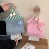 Creative Tissue Box Hanging Tissue Bag Small House Cute Fabricpaper Storage Bag Bathroom Napkin Holder Car Tissue Hanging Bag