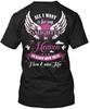 Daughter In Heaven All I Want Is For My To Know How T Shirt Made In USA S-5XL