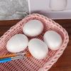 10Pcs Egg Foam Solid White 8Cm Perfect DIY Easter Egg Craft Festival Decoration Props for Family Fun Holiday Party